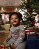 Carter's Комбинезон Christmas Gray Reindeer Sweater foto