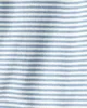 Carter's Комплект 2 в 1 Blue Striped Bear - боди с капюшоном и штаны foto