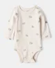 Carter's Set 2 piese Gray Sheep - body si pantaloni cu bretele foto