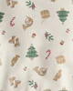 Carter's Set 2 piese Christmas Holiday Print - hanorac si pantaloni foto