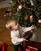 Carter's Set 2 piese Christmas Ivory Sweater With Art - pulover si pantaloni foto