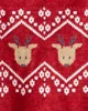 Carter's Set 2 piese Christmas Red Reindeer - pulover si pantaloni foto