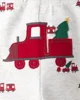 Carter's Set 3 piese Christmas Tree Train - 2 body cu maneca lunga si pantaloni foto