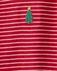 Carter's Set 3 piese Christmas Tree - pijama, body si pantaloni foto