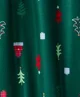Carter's Pantaloni pentru adulti unisex din fleece Green Christmas Tree, marimea M foto