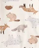 Carter's Комплект 3 в 1 Brown Fox - 2 боди с длинными рукавами и штаны foto