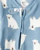 Carter's Пижама из флиса с пинетками Polar Bear foto