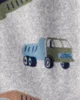 Carter's Pijama din microfleece Gray Truck foto