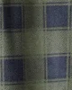 Carter's Pijama din microfleece Green Plaid Bear Feet foto