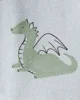 Carter's Pijama din bumbac cu botosei Blue Dragon foto