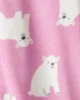 Carter's Pijama din fleece cu botosei Polar Bear foto