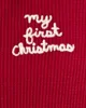 Carter's Pijama My First Christmas Solid Thermal foto