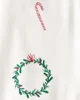 Carter's Pijama PurelySoft SNP Christmas Ivory Wreath foto