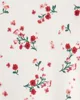 Carter's Хлопковая пижама с пинетками Mini Red Floral foto