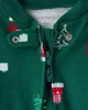 Carter's Pijama din bumbac Christmas Tree Green Mini foto