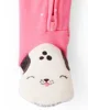 Carter's Pijama din bumbac cu botosei Pink Dalmation foto