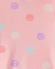 Carter's Пижама Velboa Pink Smiley Face foto