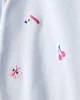 Carter's Set 2 piese Blue Embroidered - body si pantaloni foto