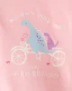 Carter's Комплект 2 в 1 Pink Mommy Me Dinos - боди и штаны foto
