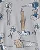 Carter's Set 2 pijamale din bumbac Blue-Grey Tool foto