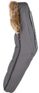 Husa de iarna pentru carucior Anex HUG Dark Grey (6+ luni) foto