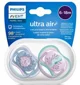 Suzete din silicon Philips Avent Ultra Air Girl (6-18 luni), 2 buc. foto