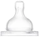 Tetine din silicon anti-colici Philips Avent flux lent (0+ luni), 2 buc. foto