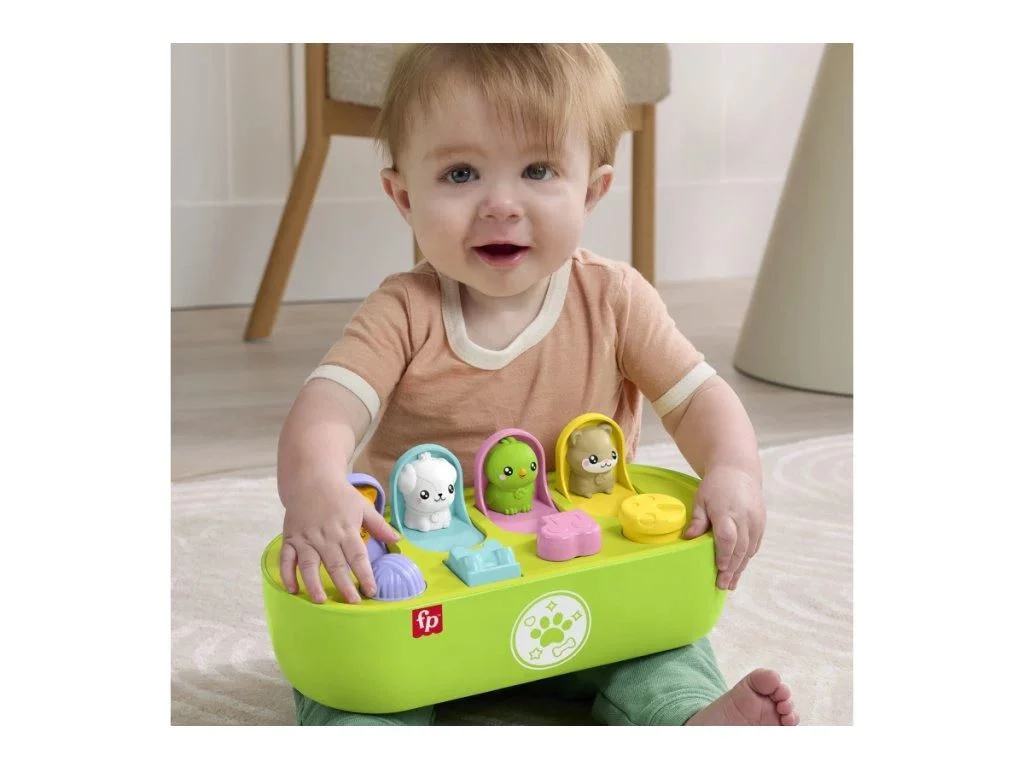 Развивающая игрушка Fisher-Price «Прятки с животными» foto