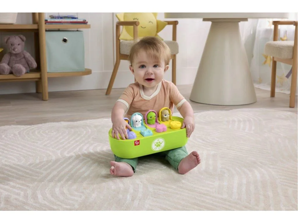 Развивающая игрушка Fisher-Price «Прятки с животными» foto