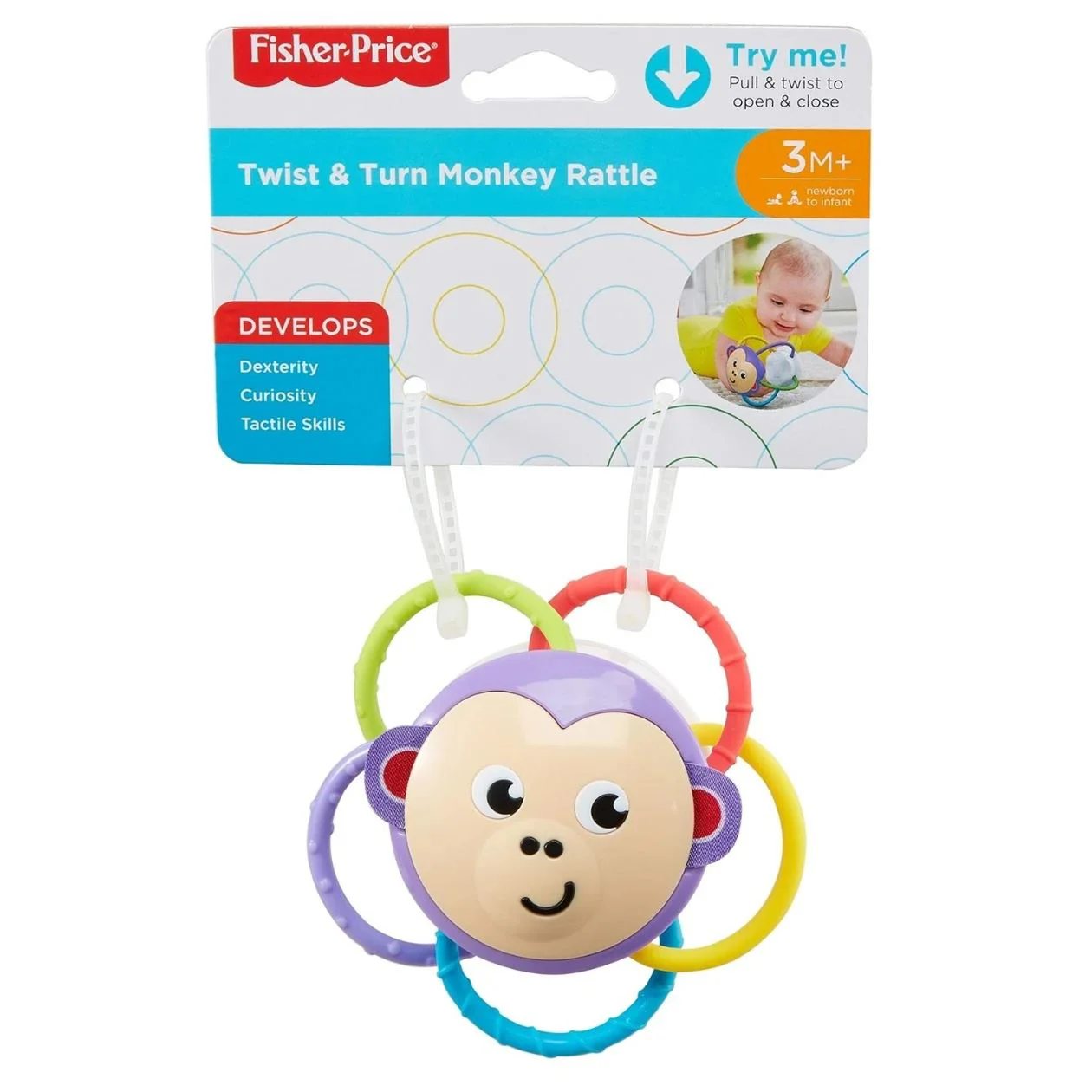 Zornaitoare de apucat Fisher Price Animalute foto