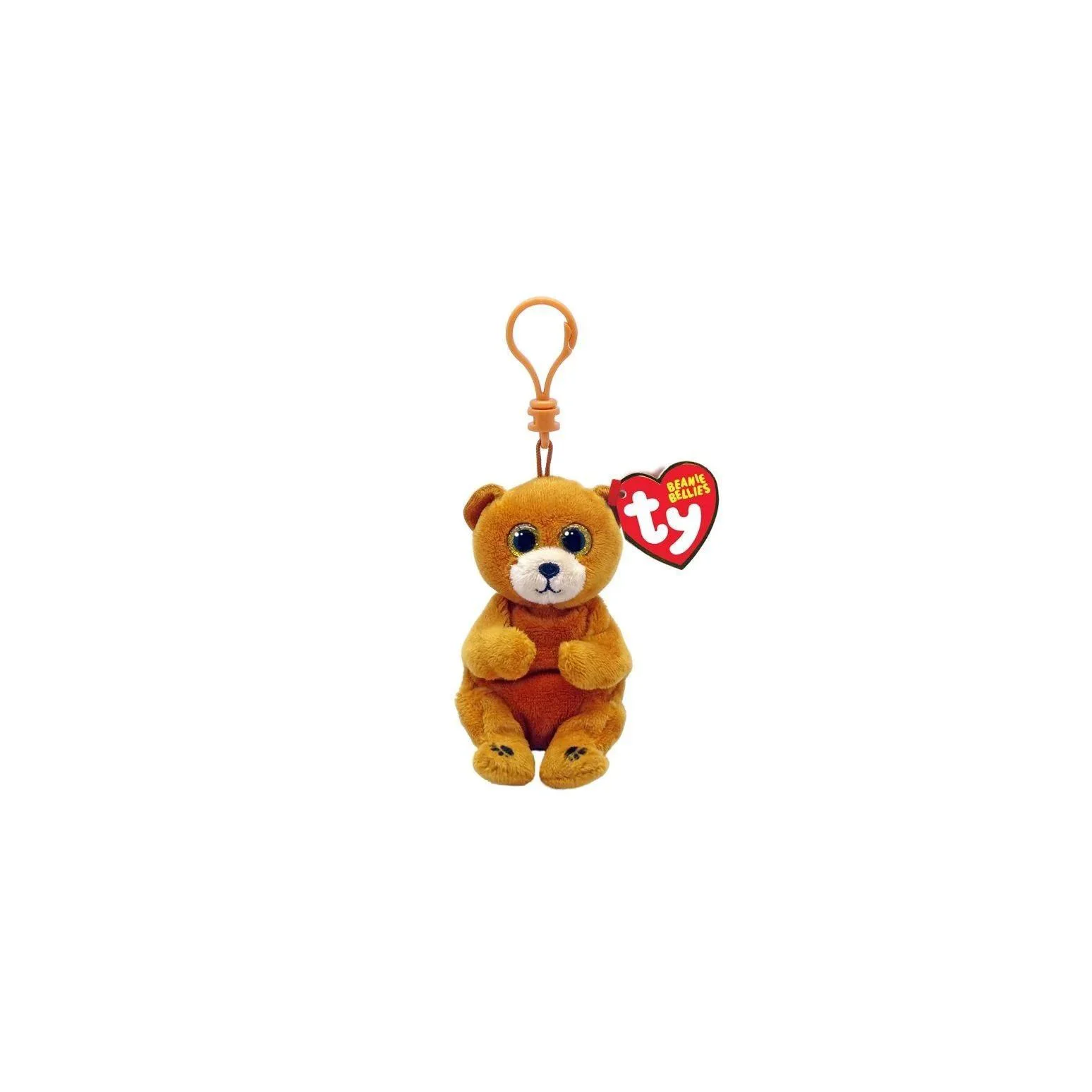 Breloc TY Beanie Babies Ursuletul Duncan, 12 cm foto