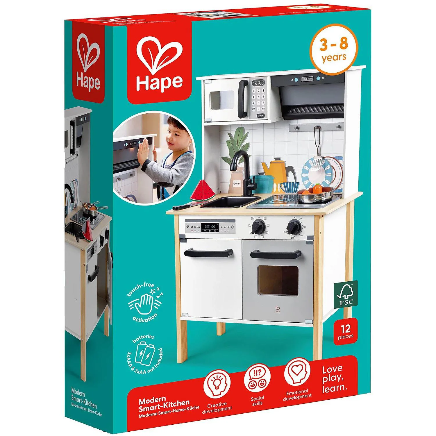 Bucatarie din lemn Hape Modern Smart Kitchen foto