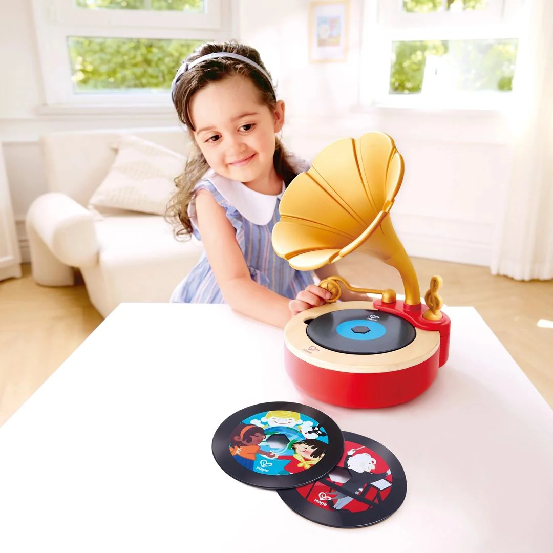 Деревянная игрушка Hape Фонограф foto