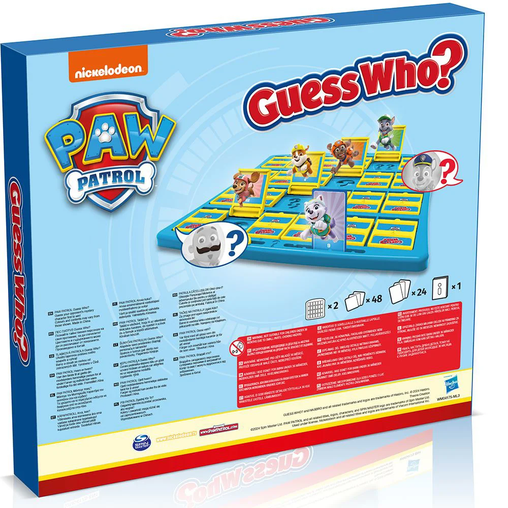 Joc de masa Winning Moves – Guess Who: Patrula Catelusilor foto