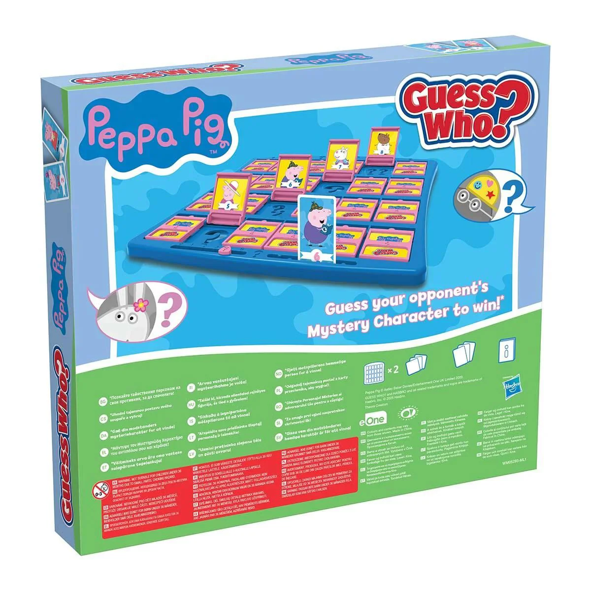 Joc de masa Monopoly Winning Moves Guess Who? Peppa Pig foto