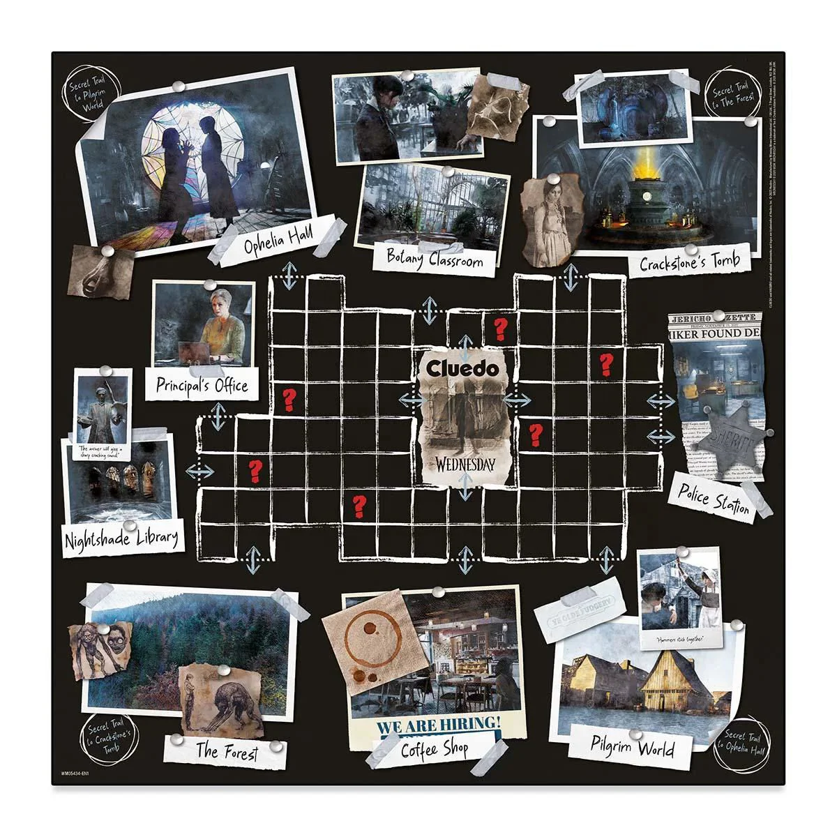 Joc de masa Winning Moves Cluedo Wednesday foto