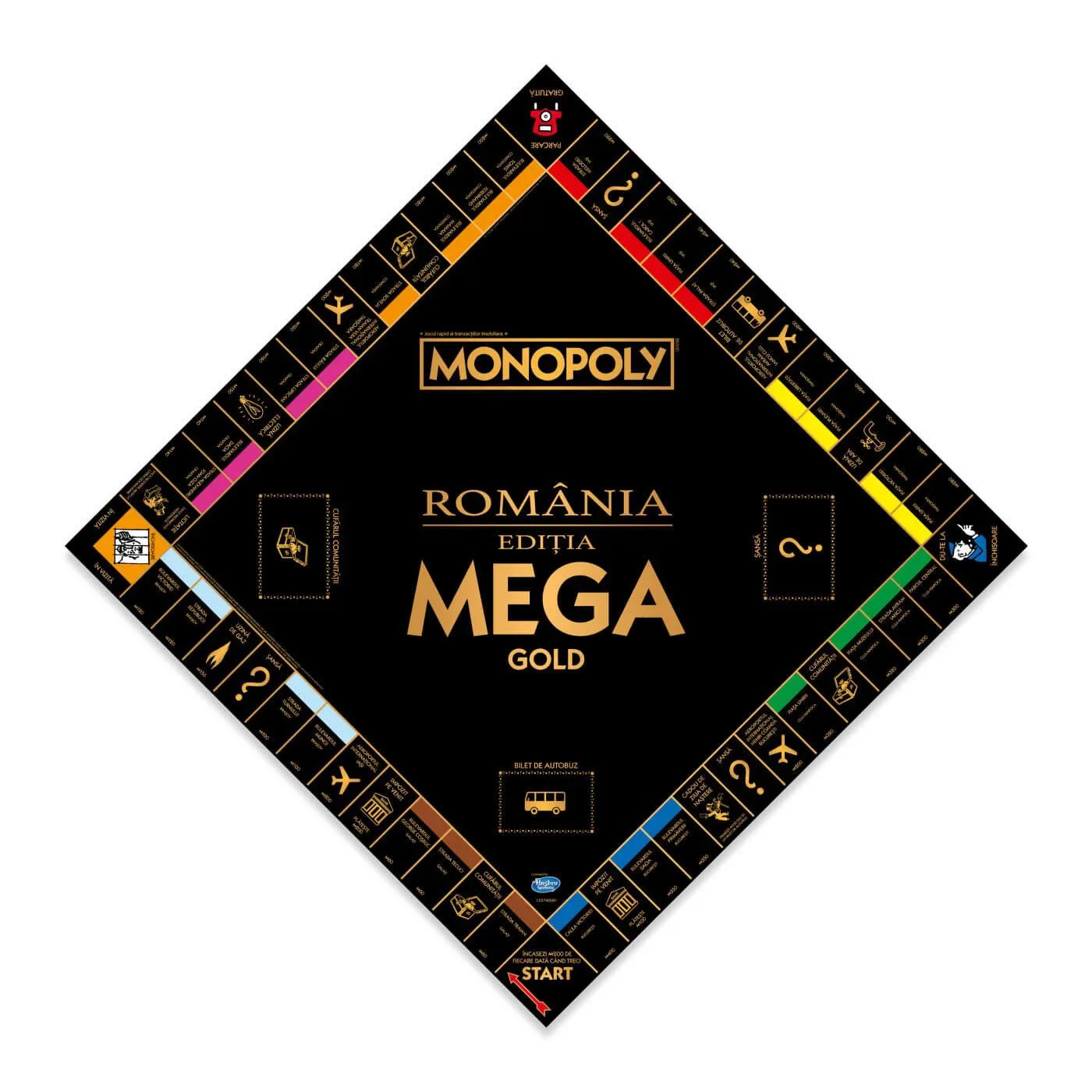 Joc de masa Winning Moves Monopoly Mega Gold, (ro) foto