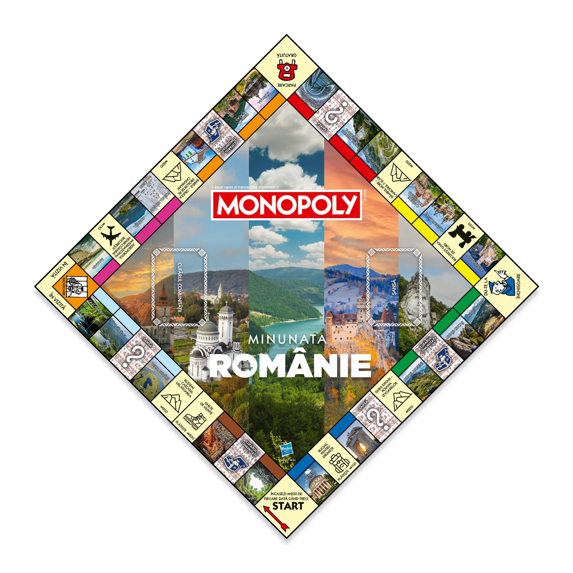 Joc de masa Winning Moves Monopoly Minunata Romanie, (ro) foto