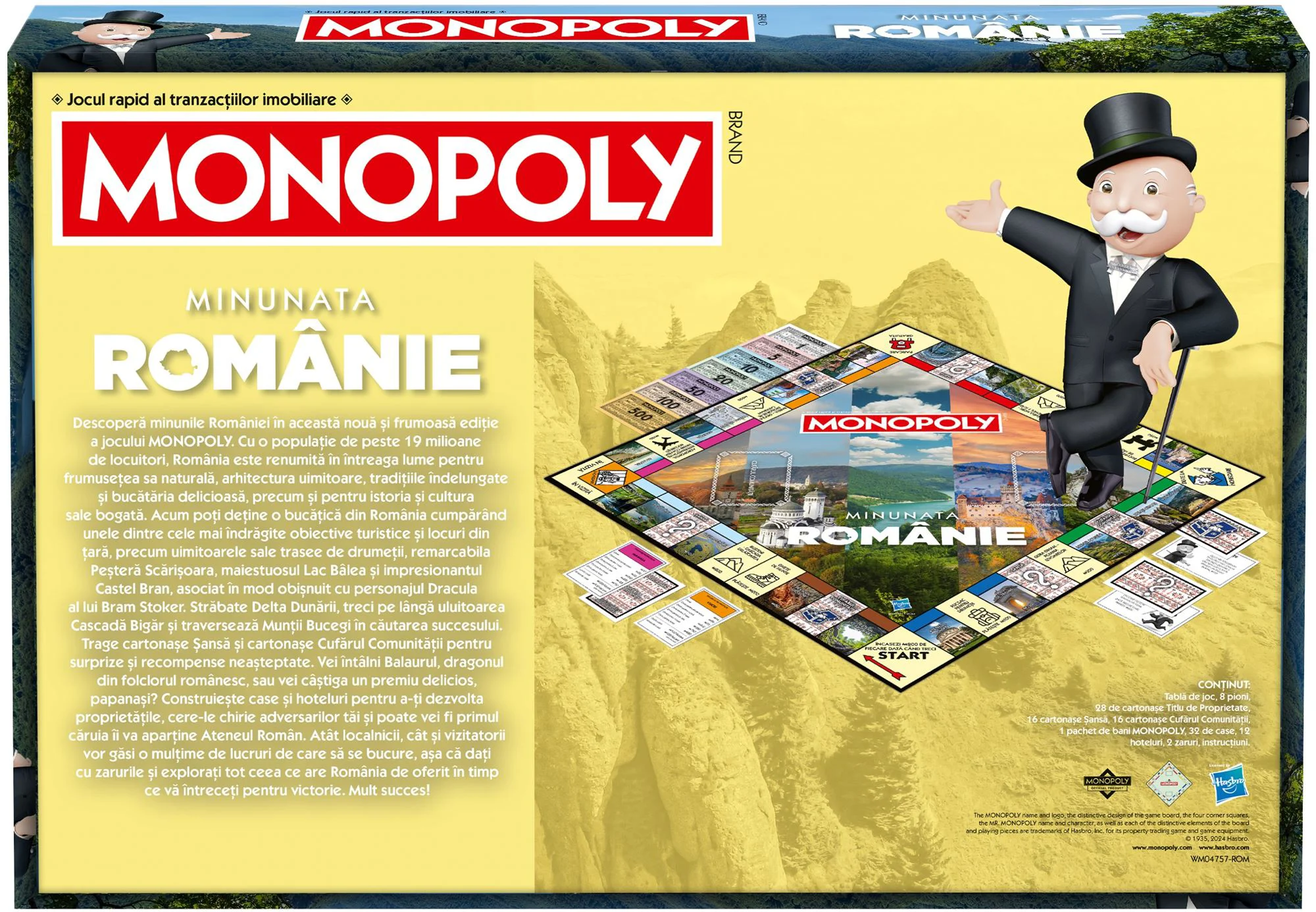 Joc de masa Winning Moves Monopoly Minunata Romanie, (ro) foto