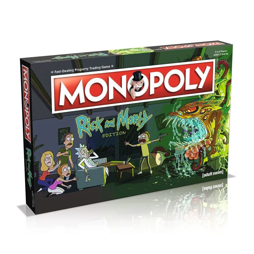 Joc de masa Winning Moves Monopoly Rick si Morty (eng.) foto