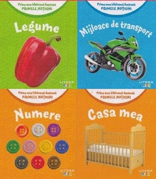 Cutie prima mea biblioteca ilustrata. Primele notiuni foto