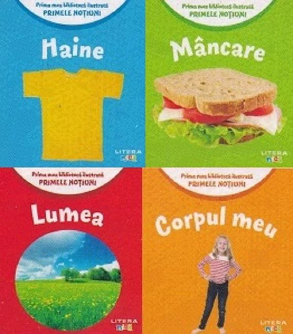 Cutie prima mea biblioteca ilustrata. Primele notiuni foto