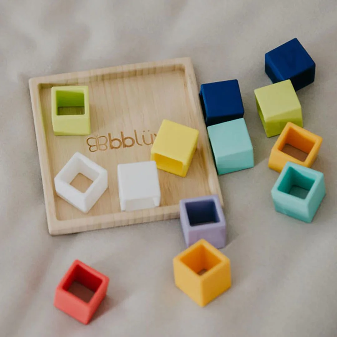 Силиконовый пазл BBluv Box foto