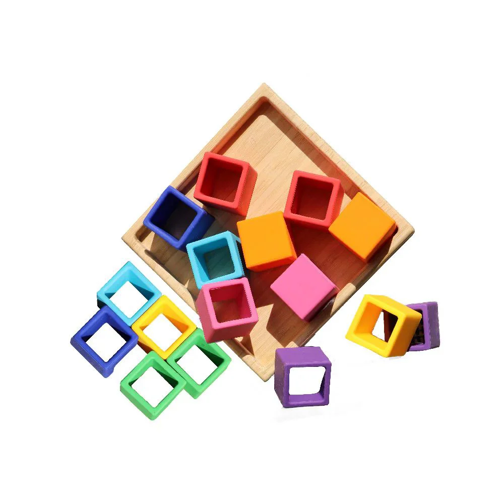 Силиконовый пазл BBluv Box foto