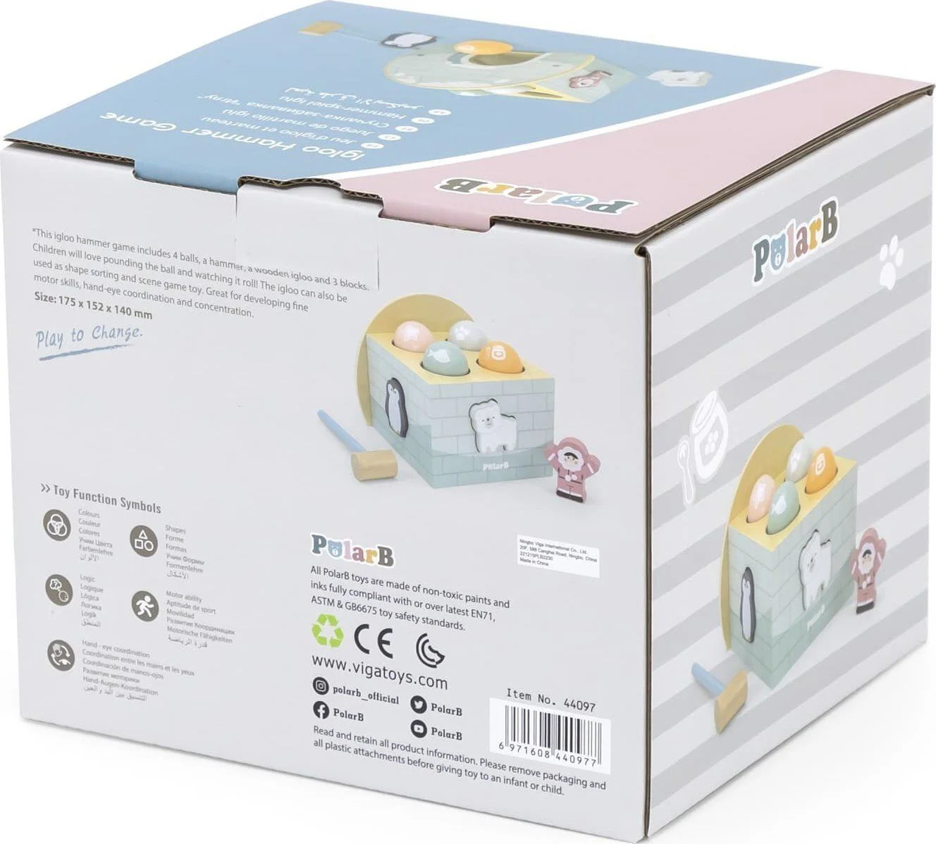 Игрушка-молоток Viga Toys Polar B «Иглу foto