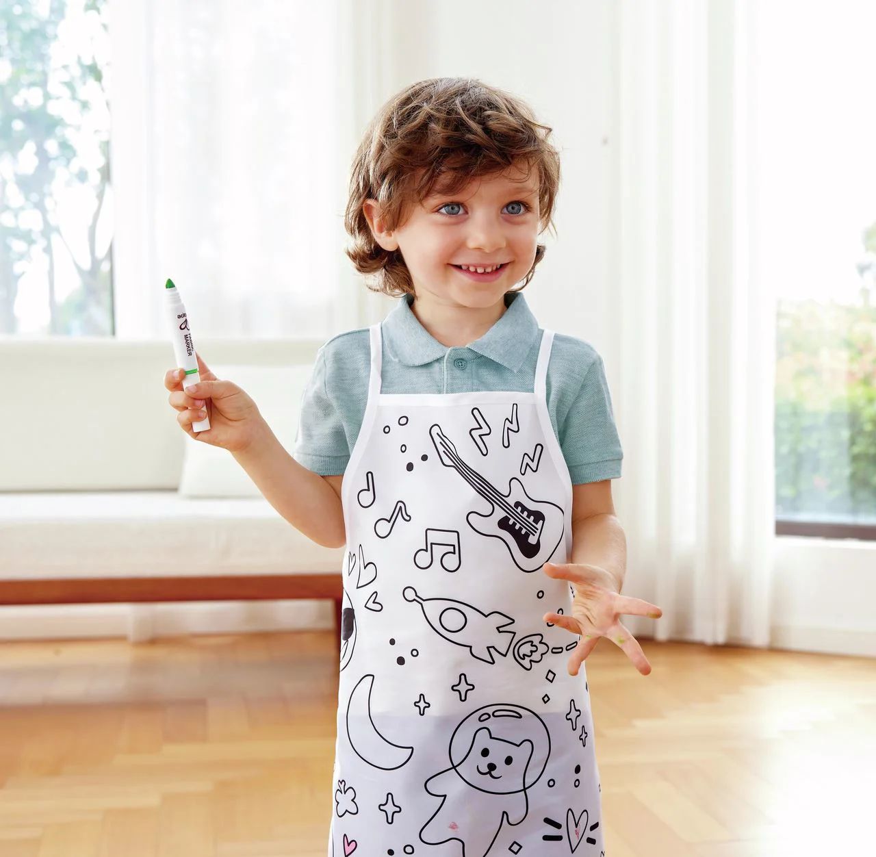 Set de creatie Hape Colour me art foto