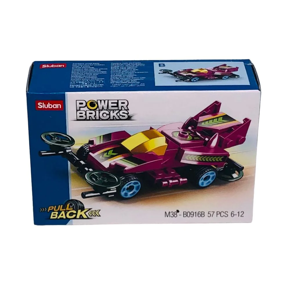 Constructor Sluban Power Bricks Pull Back Car foto