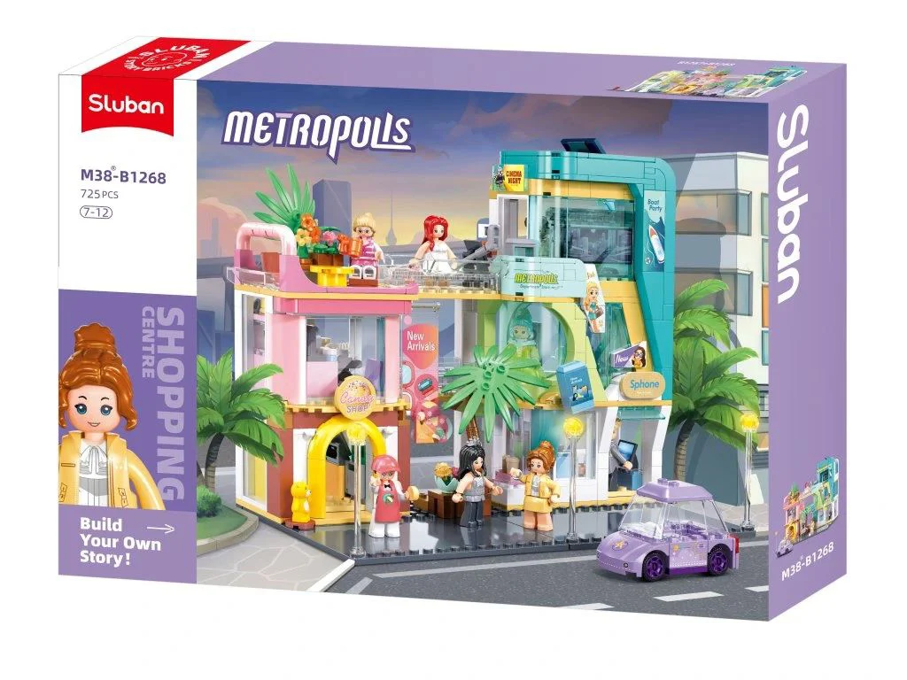 Конструктор Sluban – Metropolis D.C. Department Store, 725 деталей foto