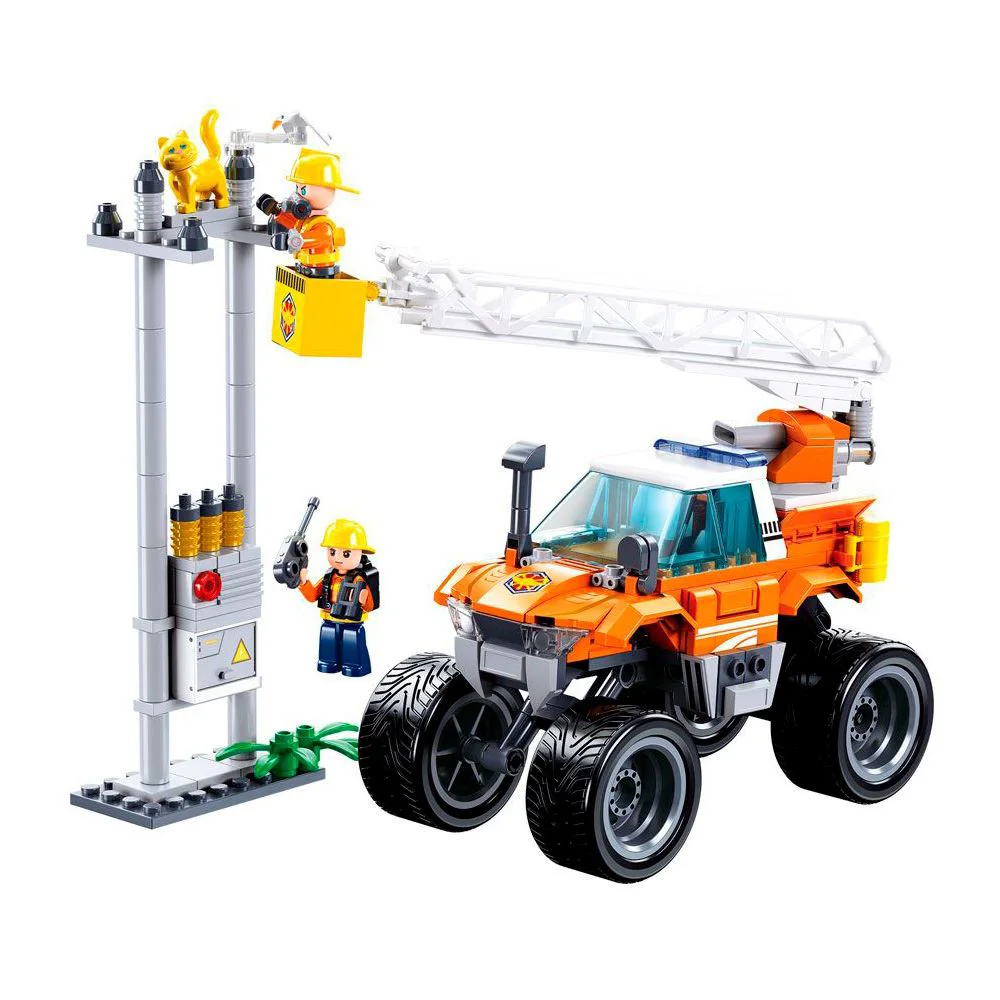 Constructor Sluban Vehicul de salvare 2 in 1, 272 piese foto