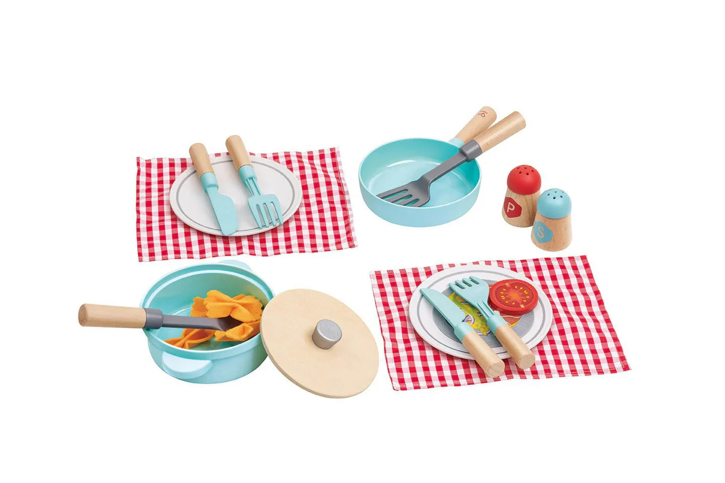 Set din lemn Hape Cook & Serve foto